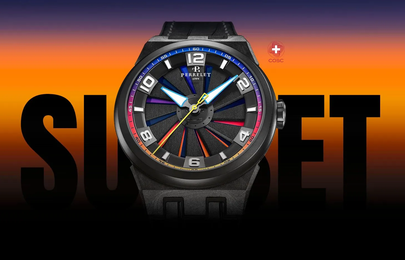 Perrelet Turbine Sunset Limited Edition Watch