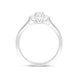 Platinum 0.35ct Diamond Three Stone Ring