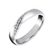 Platinum 0.35ct Diamond Half Eternity Ring, BNN-346.