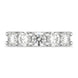 Platinum Diamond Five Stone Half Eternity Ring, FEU-2420_2