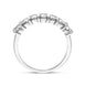 Platinum Diamond Seven Stone Bar Set Half Eternity Ring, FEU-2400_3