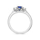 Platinum Sapphire Diamond Three Stone Ring, FEU-2447_3