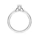 Platinum 0.20ct Diamond Solitaire Ring FEU-2126