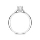 Platinum 0.20ct Diamond Solitaire Ring FEU-2147
