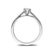 Platinum 0.30ct Diamond Brilliant Cut Solitaire Ring, FEU-1577.