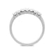 Platinum 0.46ct Diamond Half Eternity Ring FEU-940