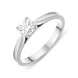 Platinum 0.50ct Diamond Brilliant Cut Solitaire Ring FEU-1635