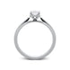 Platinum 0.51ct Diamond Brilliant Cut Solitaire Ring, FEU-1331.