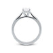 Platinum 0.60ct Diamond Brilliant Cut Solitaire Ring, FEU-790.
