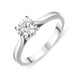Platinum 0.80ct Diamond Brilliant Cut Solitaire Ring FEU-1829