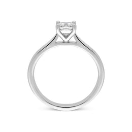 Platinum 0.58ct Diamond Solitare Ring R1122