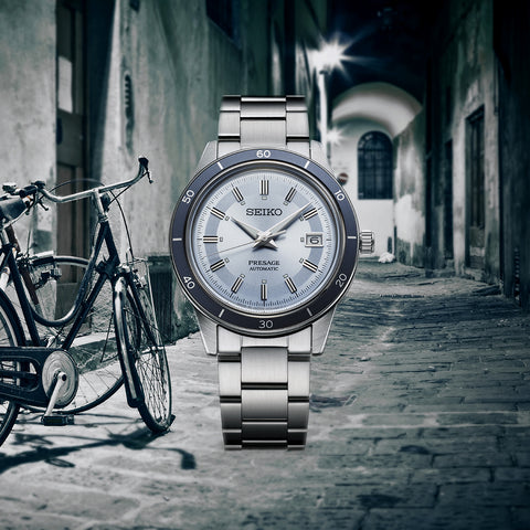 Seiko Presage Style 60s Retro Blue Limited Edition