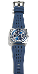 Bell & Ross BR X3 Blue Steel Watch