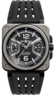 Bell &amp; Ross BR X3 Black Titanium Watch BRX3R-BL-TI/SRB