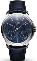 Czapek Watch Quai des Bergues No.17 Double Soleil Deep Blue