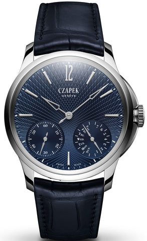 Czapek Watch Quai des Bergues No.17 Double Soleil Deep Blue