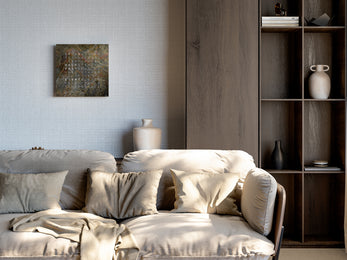 QLOCKTWO Earth 45 Creators Edition Glintscape White Watch