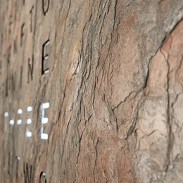 QLOCKTWO Earth 90 Creators Edition Glintscape Wall Clock Watch