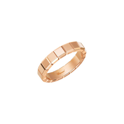 Chopard Ice Cube 18ct Rose Gold Medium Ring