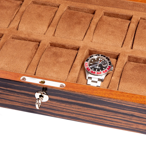 Rapport Watch Box Heritage 10 Macassar