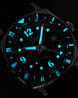 Duckworth Prestex Rivington GMT Blue Fume Blue Rubber Watch