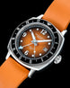 Duckworth Prestex Watch Rivington GMT Orange Fume Orange Rubber
