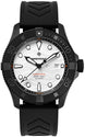 Bremont Supermarine Full Ceramic Polar White Rubber Watch SM43-DT-BKCER-WH-R-S