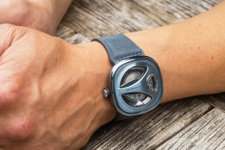 SevenFriday ME3/01 Stone Blue Watch