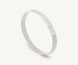 Marco Bicego Masai 18ct White Gold Coil 0.8ct Diamond Bangle