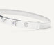 Marco Bicego Masai 18ct White Gold Coil 0.21ct Diamond Bangle