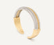 Marco Bicego Masai 18ct Yellow Gold Coil 2.83ct Diamond Bangle