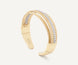 Marco Bicego Masai 18ct Yellow Gold Coil 0.95ct Diamond Bangle