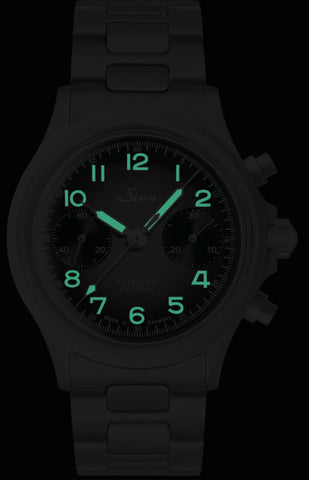 Sinn 356 Pilot Classic AS E Leather Watch