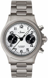 Sinn Watch 356 Pilot Classic W H-Link Bracelet 356.0201 Bracelet
