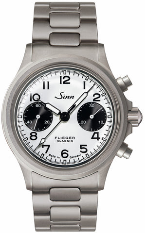 Sinn Watch 356 Pilot Classic W H-Link Bracelet 356.0201 Bracelet