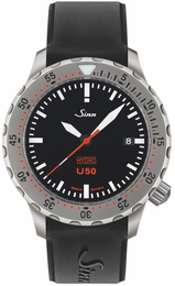 Sinn Watch U50 Hydro Silicone Black 1051.010 Silicone Black