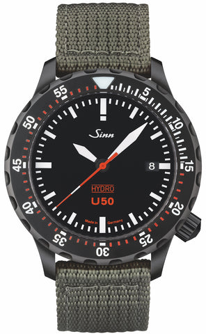 Sinn Watch U50 Hydro S Textile Olive Grey 1051.020