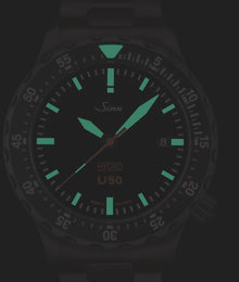 Sinn U50 Hydro S Textile Olive Grey Watch
