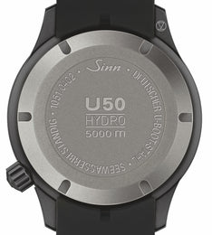 Sinn Watch U50 Hydro S Silicone Black