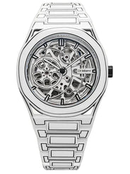 D1 Milano White Sketch Skeleton Watch