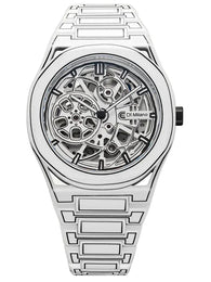 D1 Milano White Sketch Skeleton Watch
