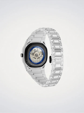 D1 Milano White Sketch Skeleton Watch