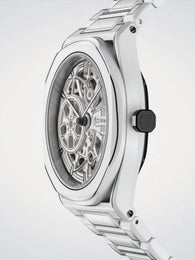 D1 Milano White Sketch Skeleton Watch