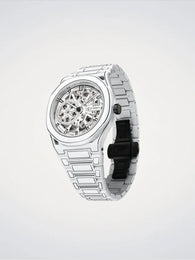 D1 Milano White Sketch Skeleton Watch