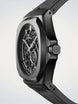 D1 Milano Jet Black Skeleton Watch