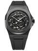 D1 Milano Jet Black Skeleton Watch