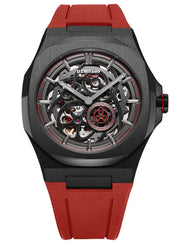 D1 Milano Crimson Core Skeleton Watch