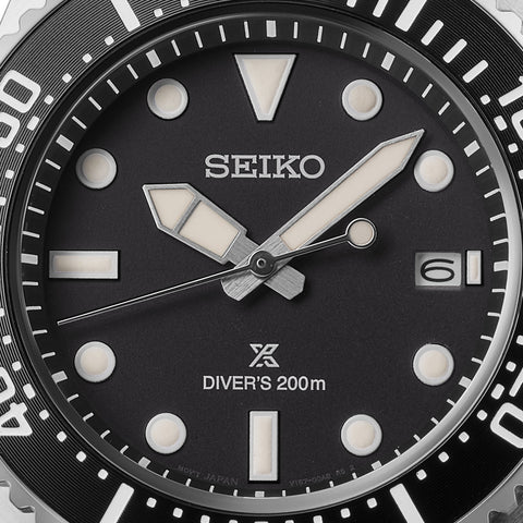 Seiko Prospex Solar Divers Pure Black Watch