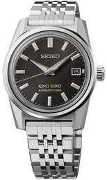 King Seiko Watch KSK Charcoal Suit 6R 3 Day Power Reserve SPB387J1