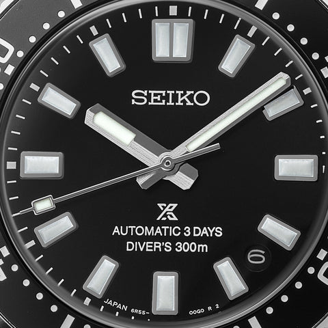 Seiko Prospex 1965 Revival Divers 3 Day Cove Black Watch
